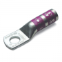 Uninsulated colour-coded power lugs - 1 hole - long barrel