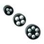 Multi-hole seals